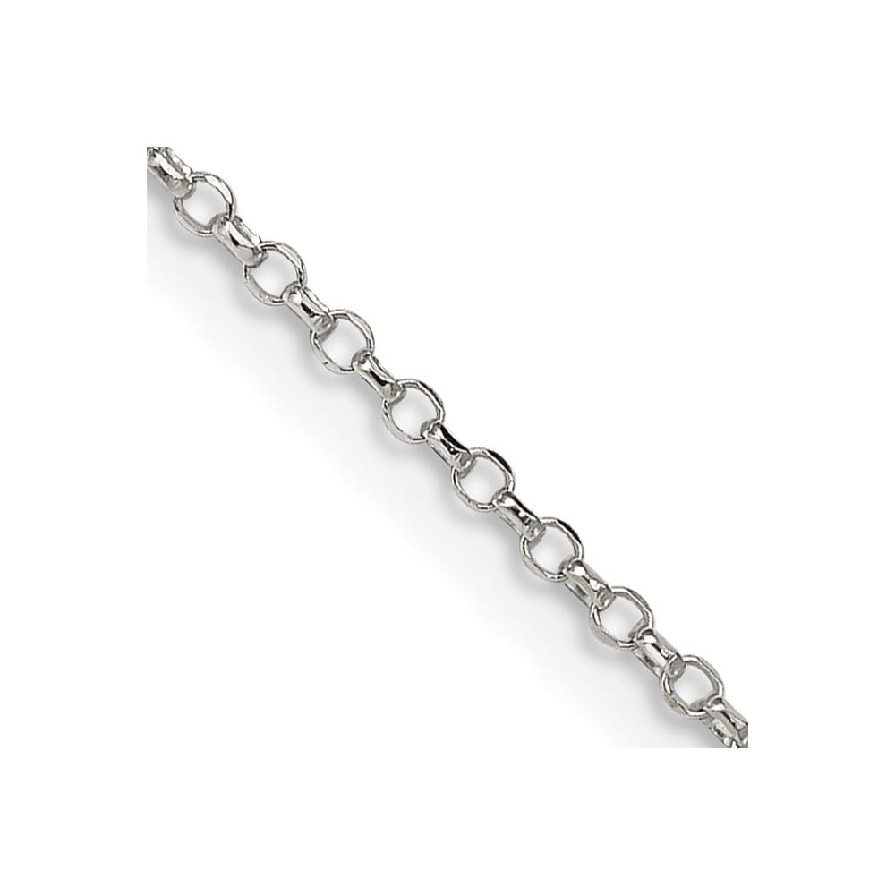 Sterling Silver 1.5mm D.C. Rolo Cable Chain