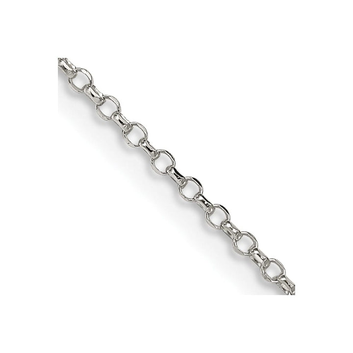 Sterling Silver 1.5mm D.C. Rolo Cable Chain