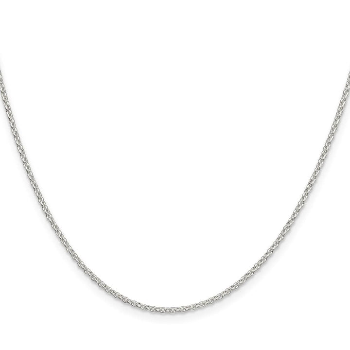 Sterling Silver 1.5mm D.C. Rolo Cable Chain