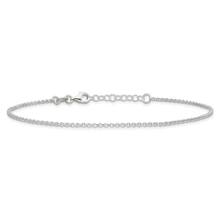 Sterling Silver 1.5mm Rolo Anklet