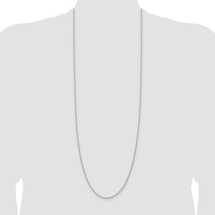 Sterling Silver 1.5mm Round Spiga Chain