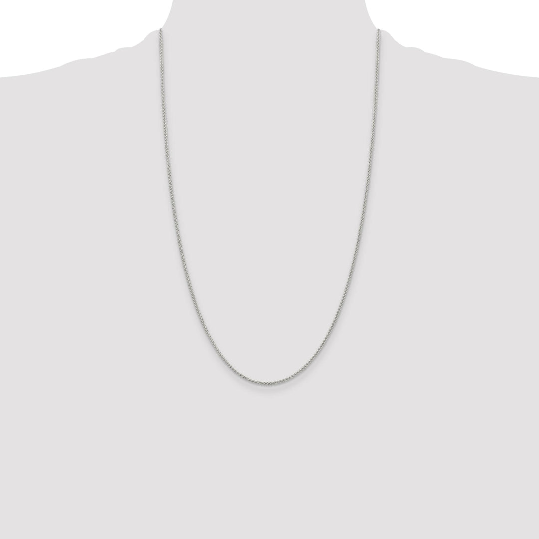Sterling Silver 1.5mm Round Spiga Chain