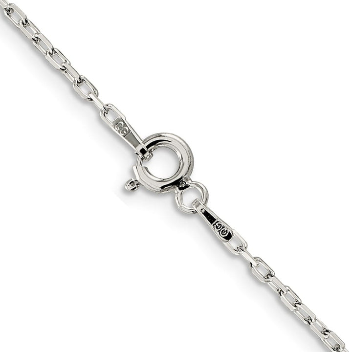Sterling Silver 1.65mm D.C. Long Link Cable Chain