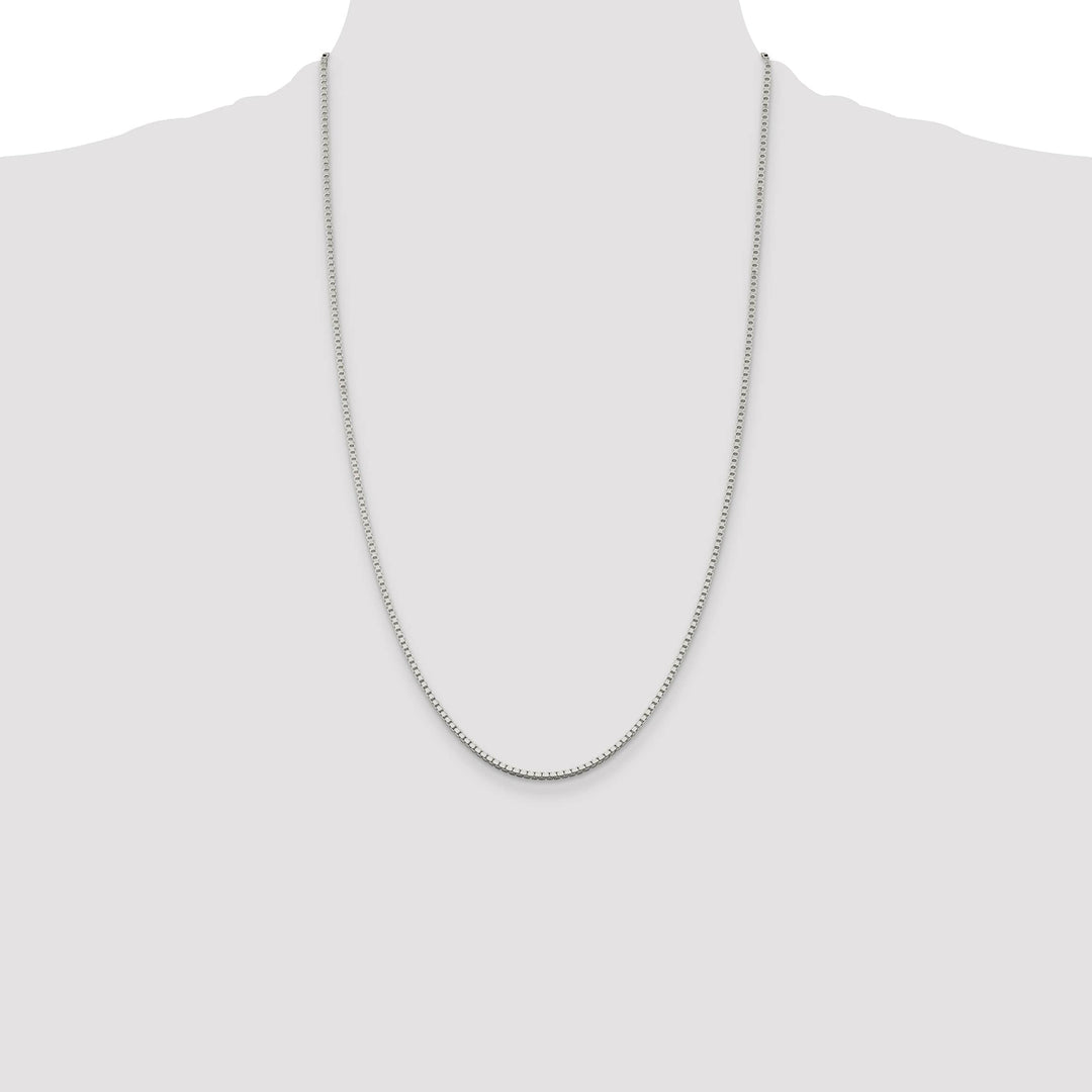 Sterling Silver 1.75mm Box Chain