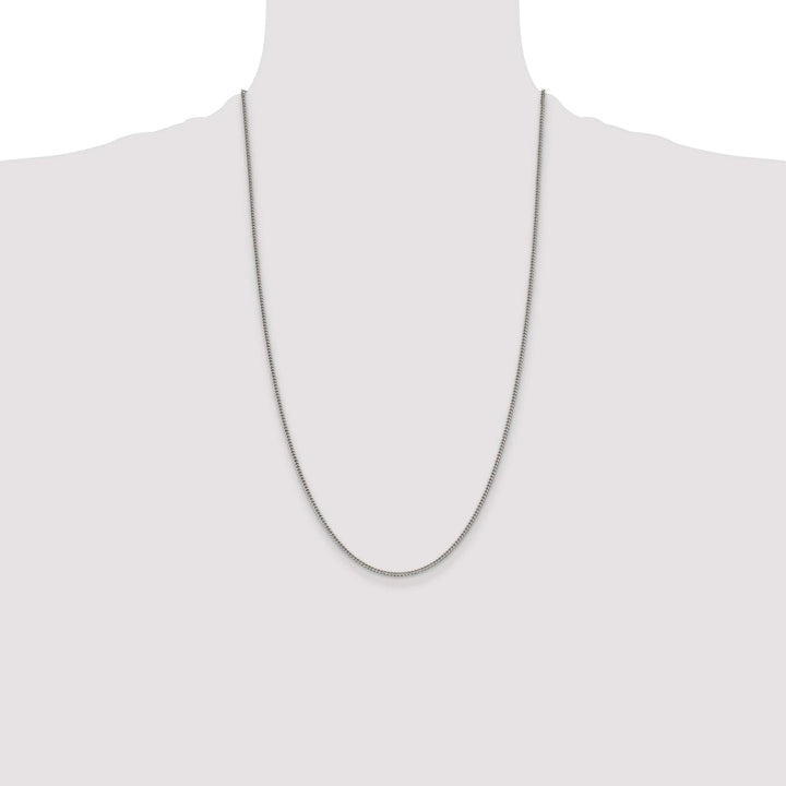 Sterling Silver 1.75mm Curb Chain