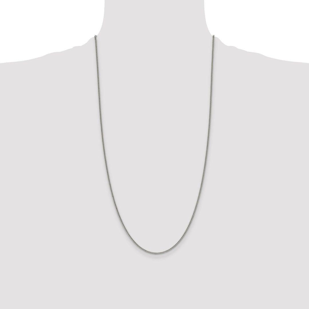 Sterling Silver 1.75mm Curb Chain