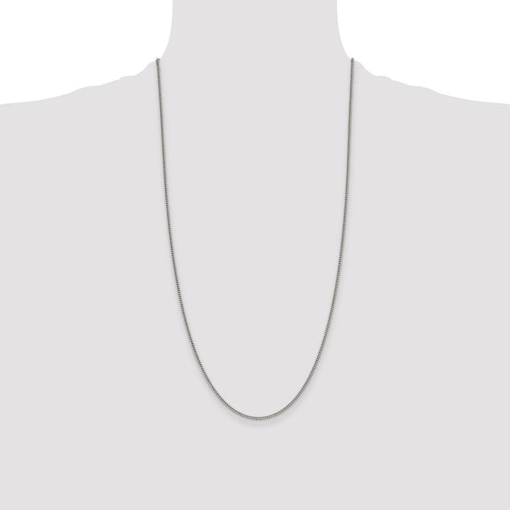 Sterling Silver 1.75mm Curb Chain