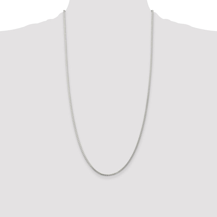 Sterling Silver 1.75mm Round Spiga Chain