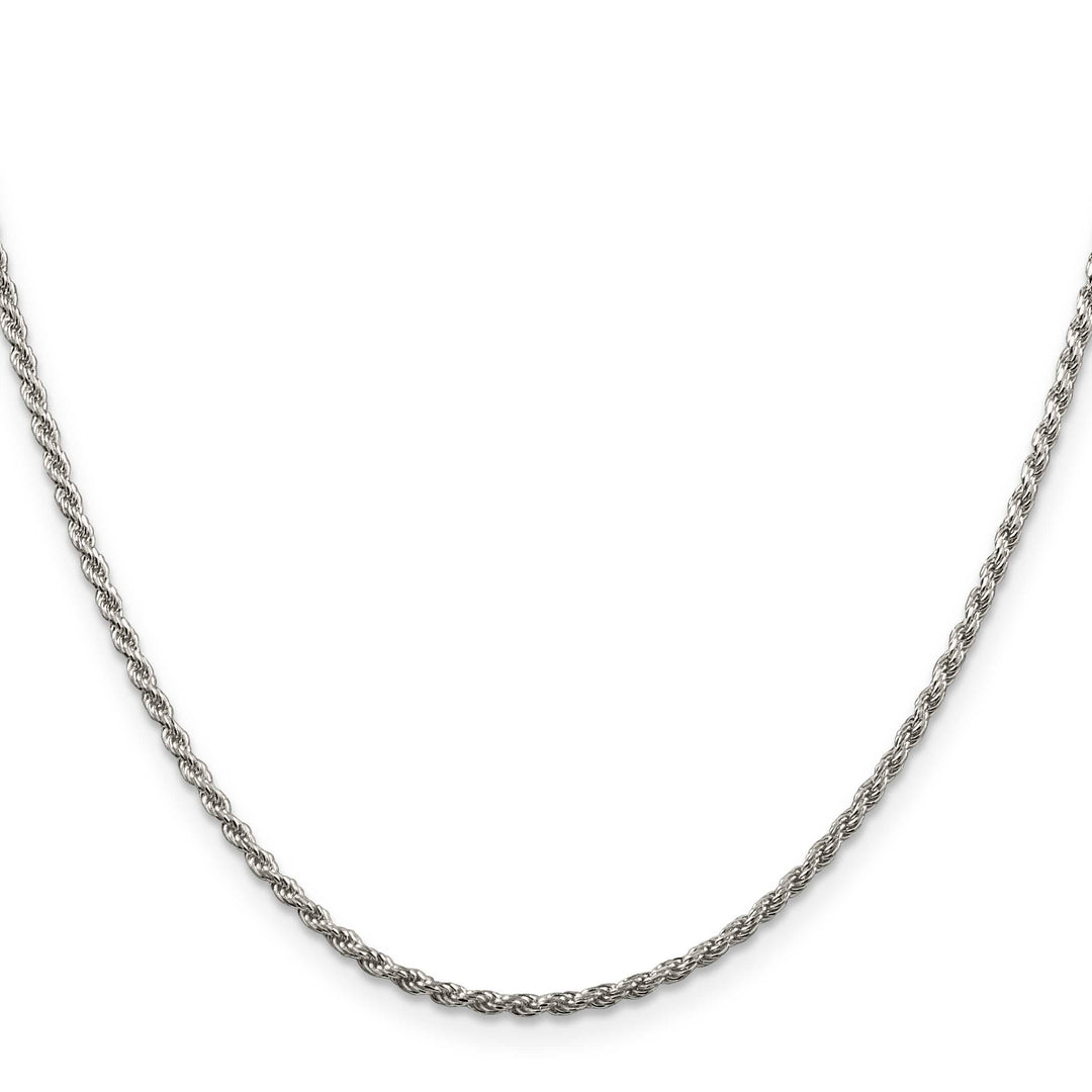 Sterling Silver 1.85mm D.C. Rope Chain
