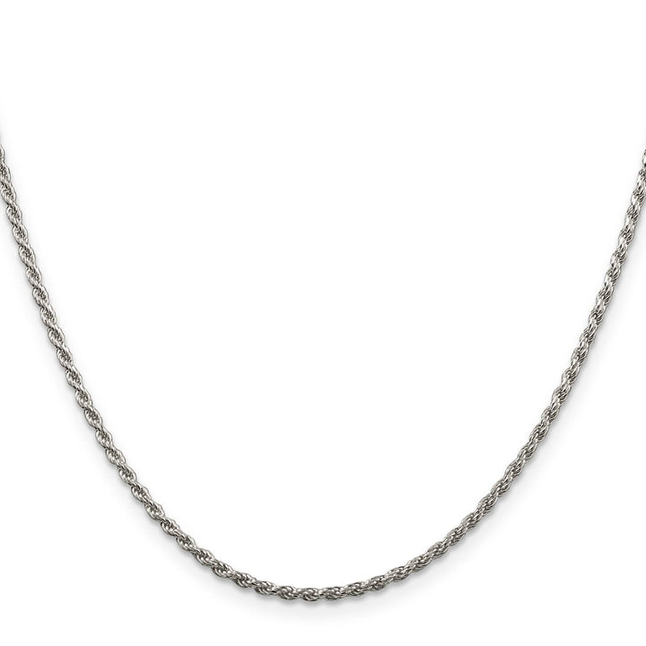 Sterling Silver 1.85mm D.C. Rope Chain