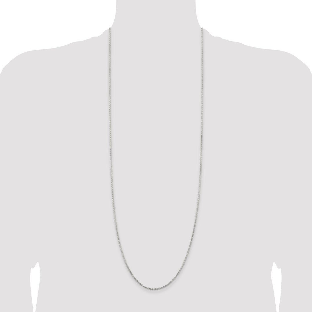 Sterling Silver 1.95mm Cable Chain