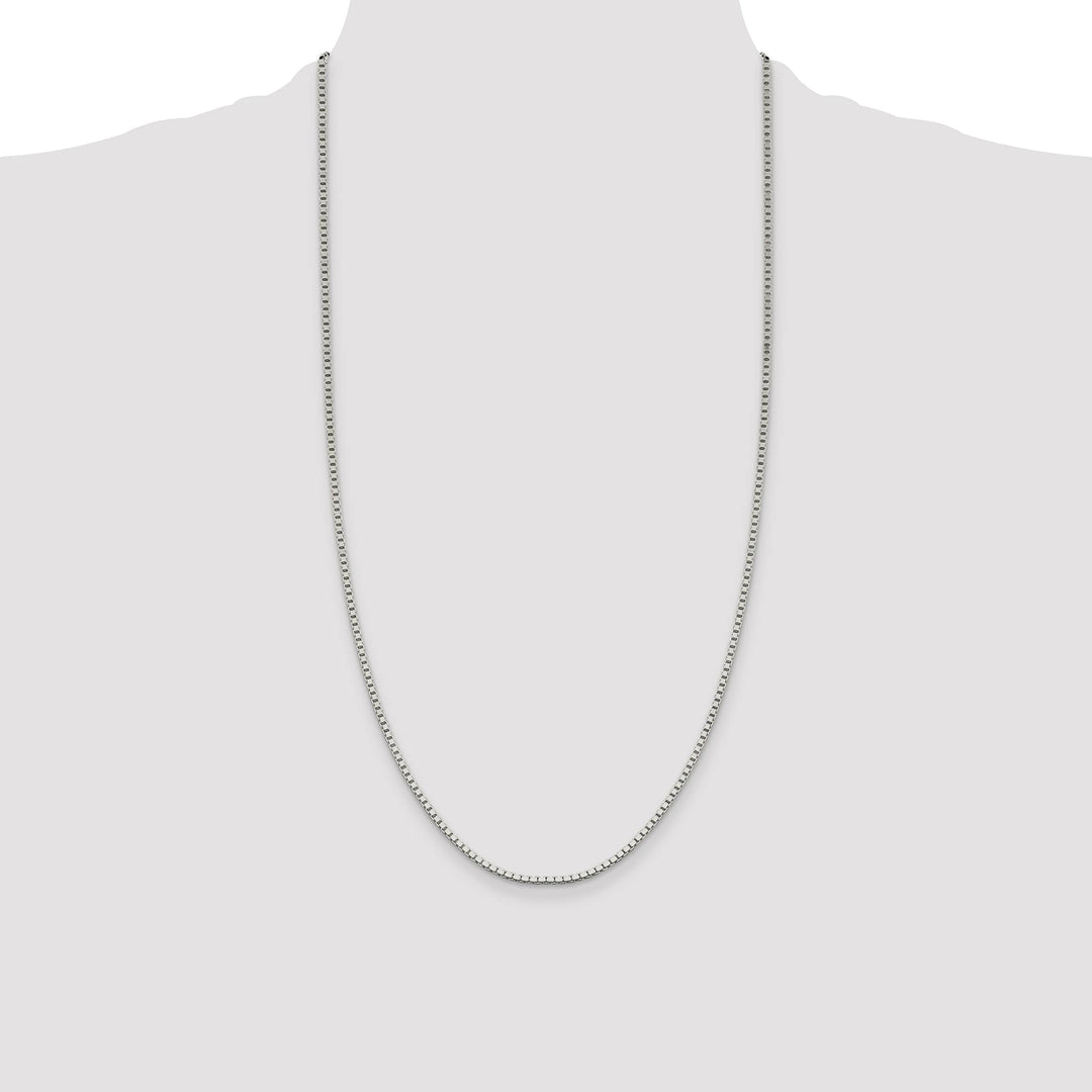 Sterling Silver 1.9mm Box Chain