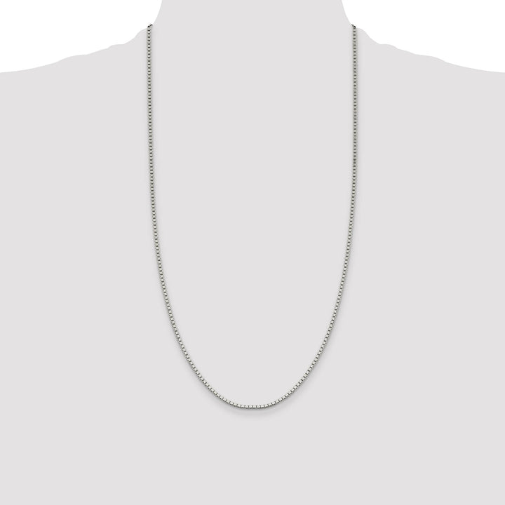 Sterling Silver 1.9mm Box Chain