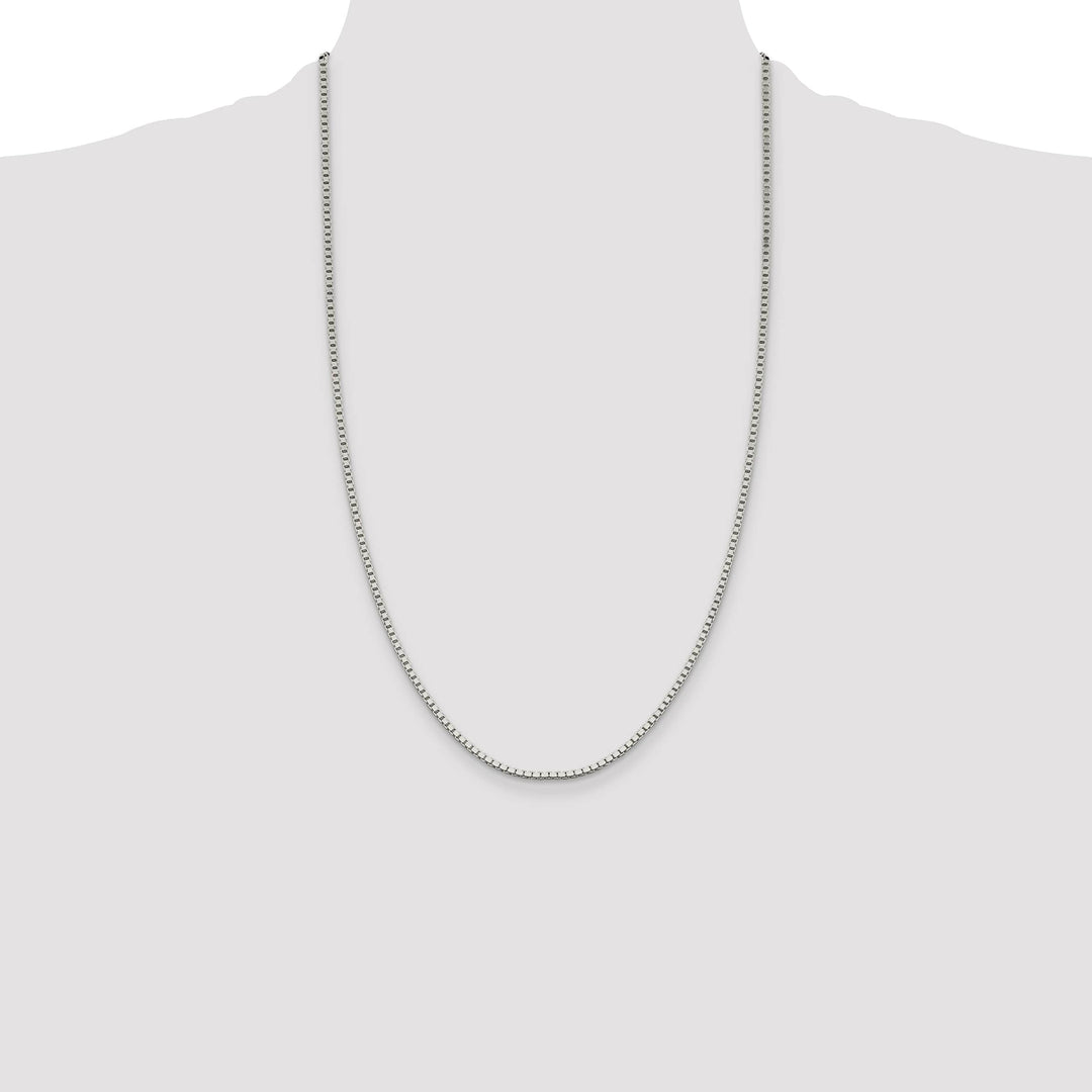 Sterling Silver 1.9mm Box Chain