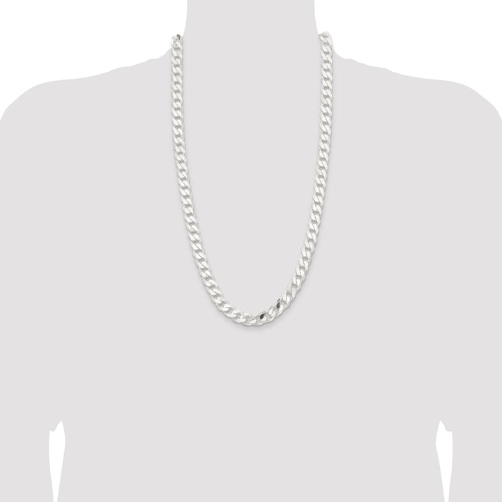Sterling Silver 11mm Curb Chain