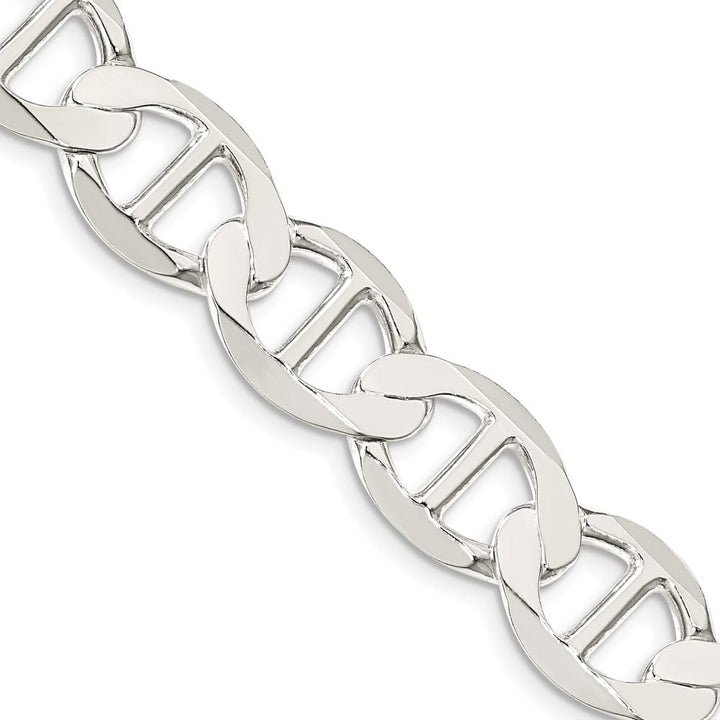 Sterling Silver 12.3mm Flat Anchor Chain