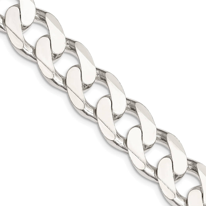 Sterling Silver 14.5mm Curb Chain