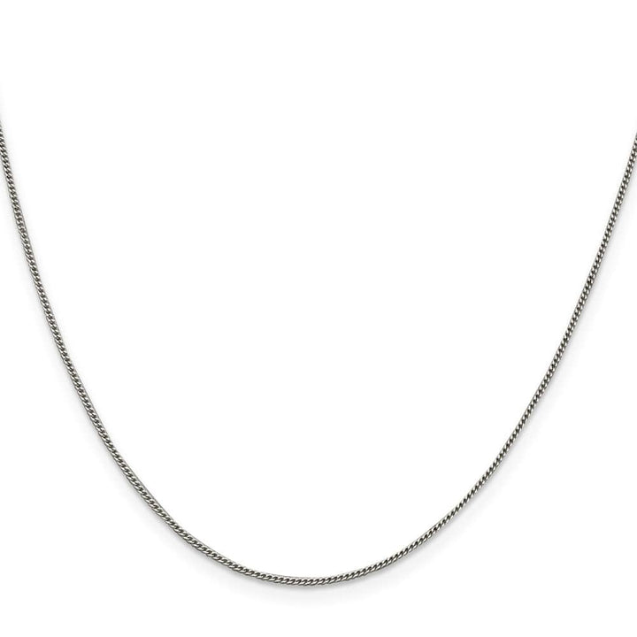 Sterling Silver 1mm Curb Chain