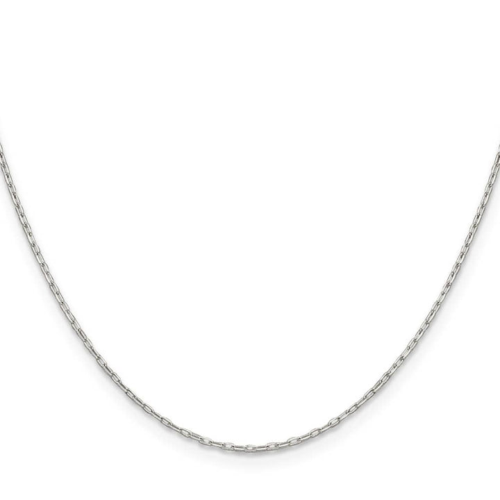 Sterling Silver 1mm D.C. Long Link Cable Chain