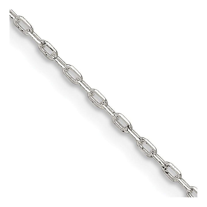 Sterling Silver 1mm D.C. Long Link Cable Chain
