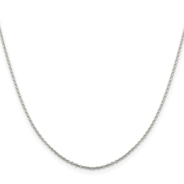 Sterling Silver 1mm Flat Link Cable Chain