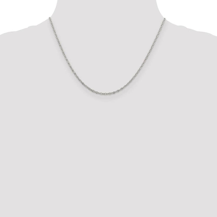 Sterling Silver 2.25mm Fancy Navette Link Chain Size 18