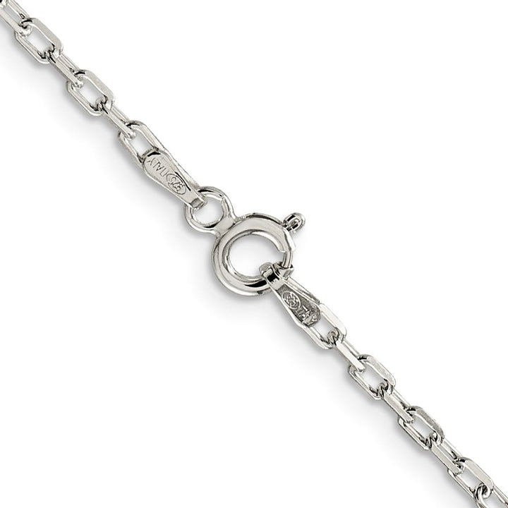 Sterling Silver 2.2mm D.C. Long Link Cable Chain