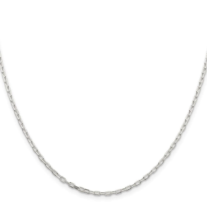 Sterling Silver 2.2mm D.C. Long Link Cable Chain