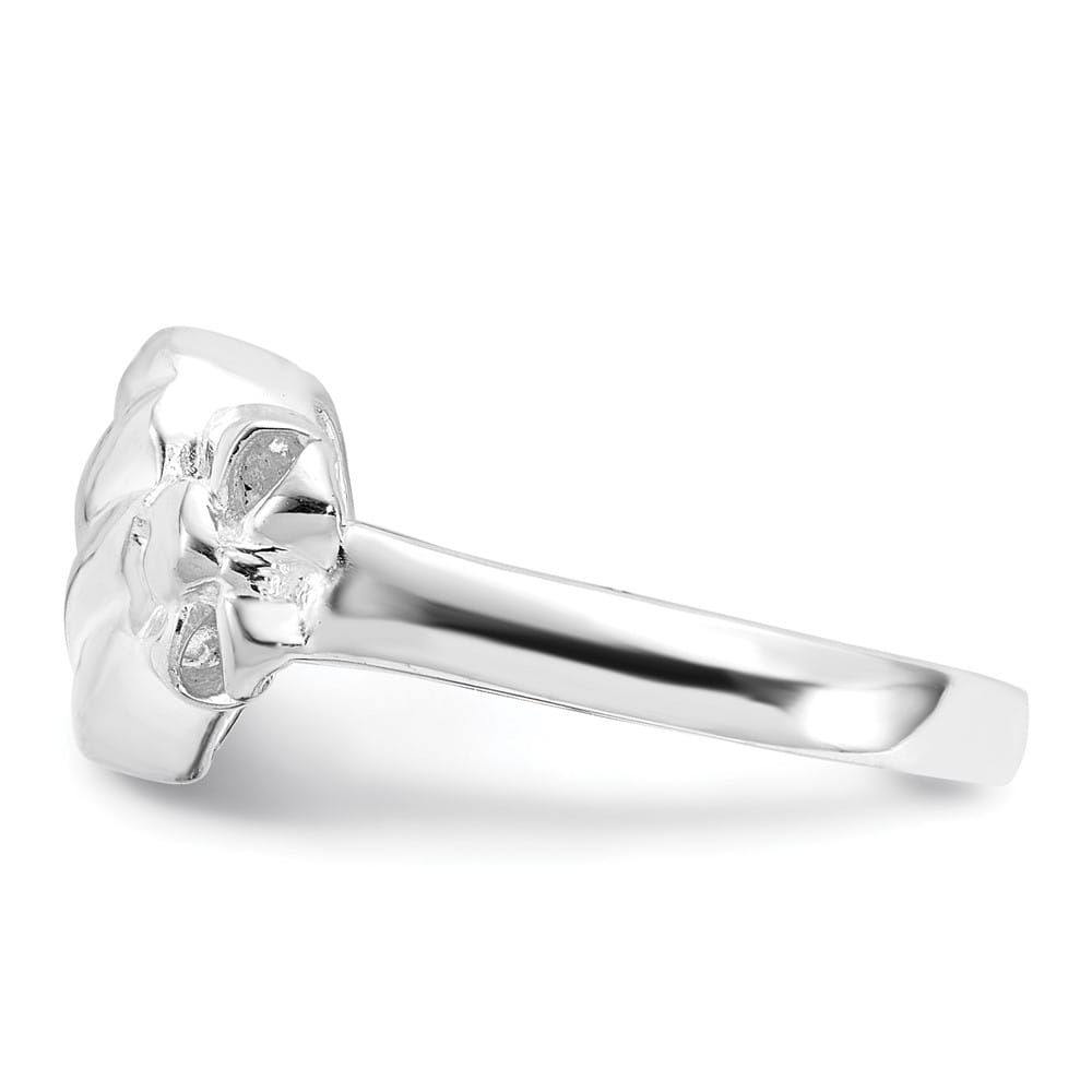 Sterling Silver 2.3 mm Heart Ring