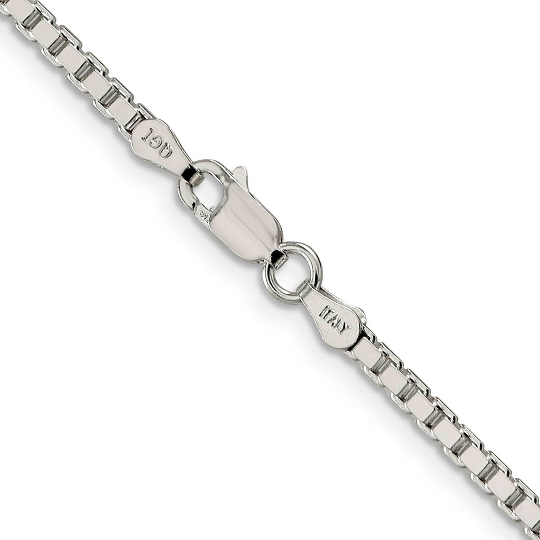 Sterling Silver 2.5mm Box Chain