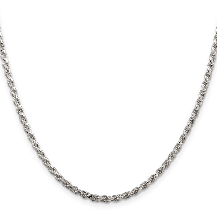 Sterling Silver 2.75mm D.C. Rope Chain