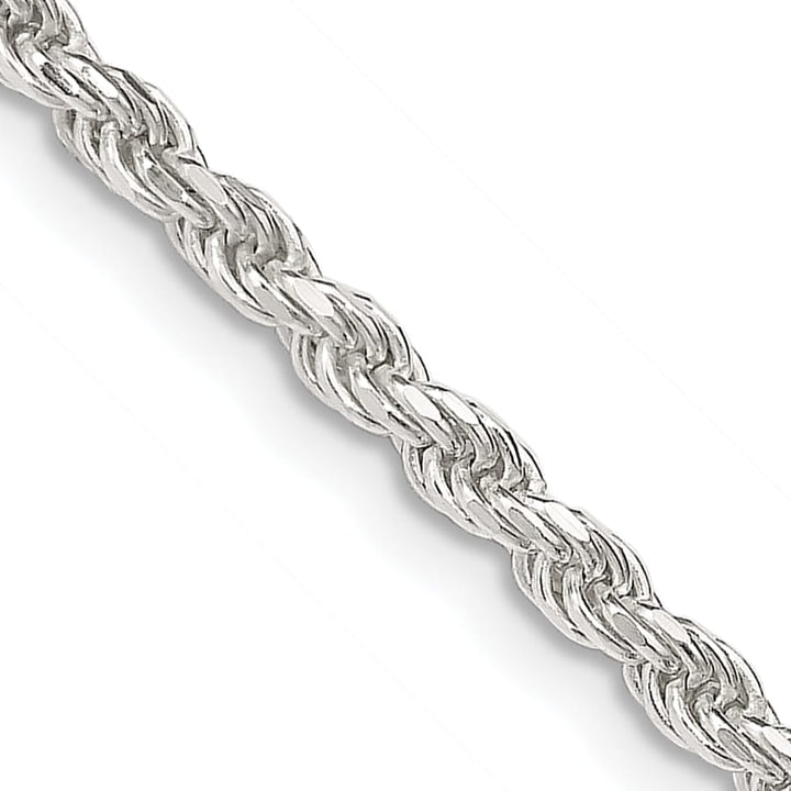 Sterling Silver 2.75mm D.C. Rope Chain
