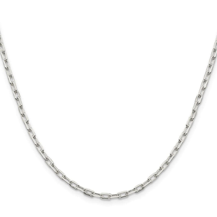 Sterling Silver 2.75mm Elongated Open Link Chain
