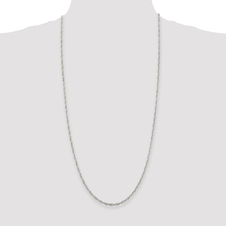 Sterling Silver 2.75mm Loose Rope Chain 30 Inch