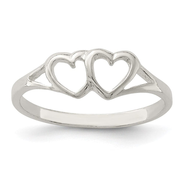 Sterling Silver 2 mm 0.99 g Heart Ring