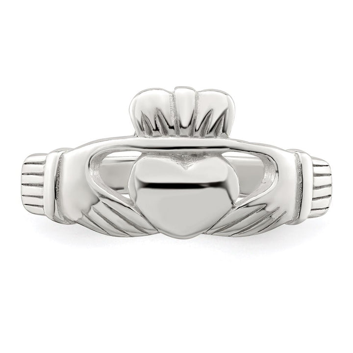 Sterling Silver 2 mm 2.70 g Claddagh Ring