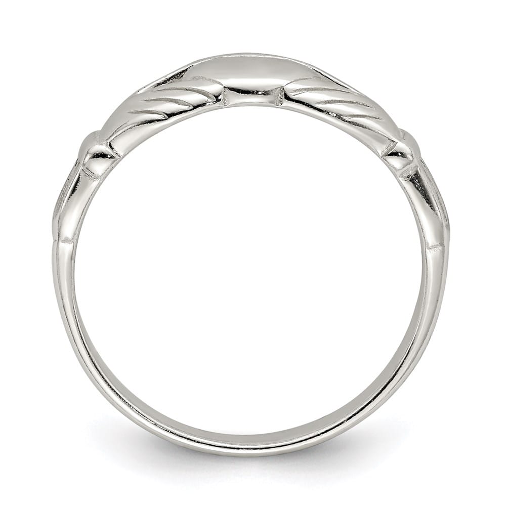 Sterling Silver 2 mm 2.70 g Claddagh Ring