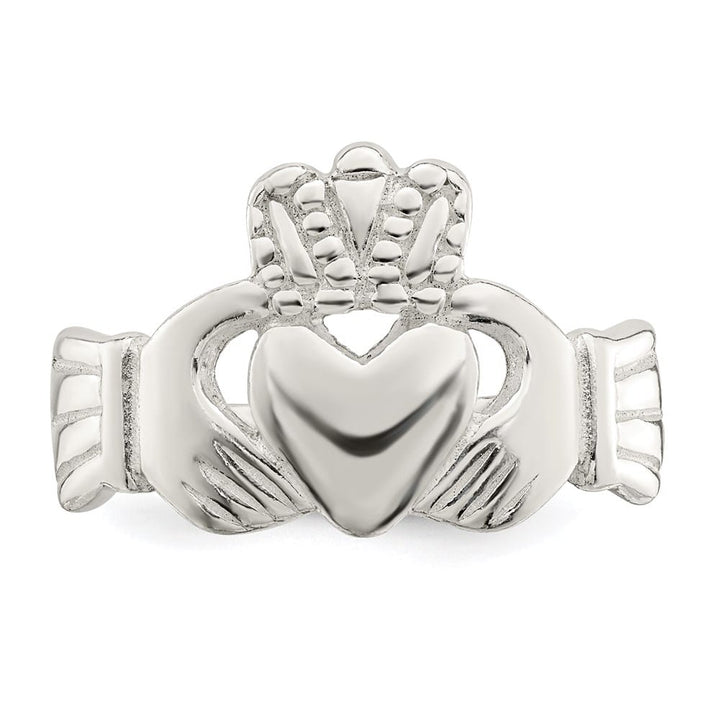 Sterling Silver 2 mm 3.50 g Claddagh Ring