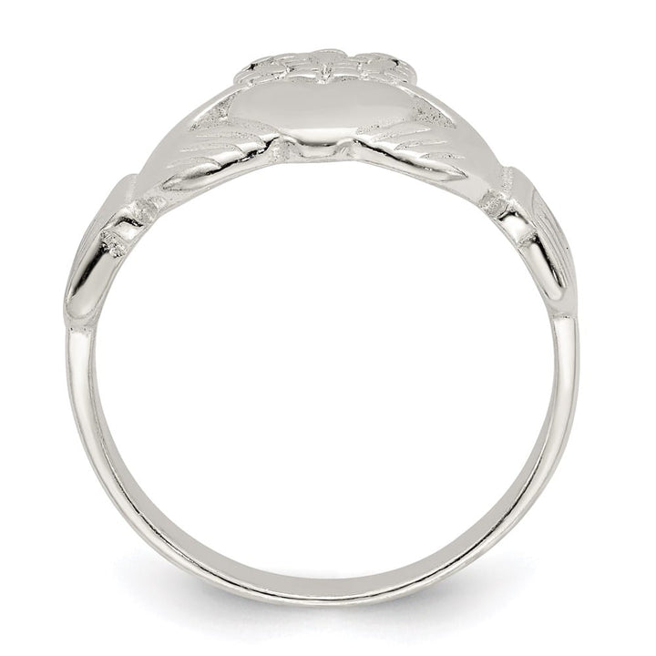 Sterling Silver 2 mm 3.50 g Claddagh Ring