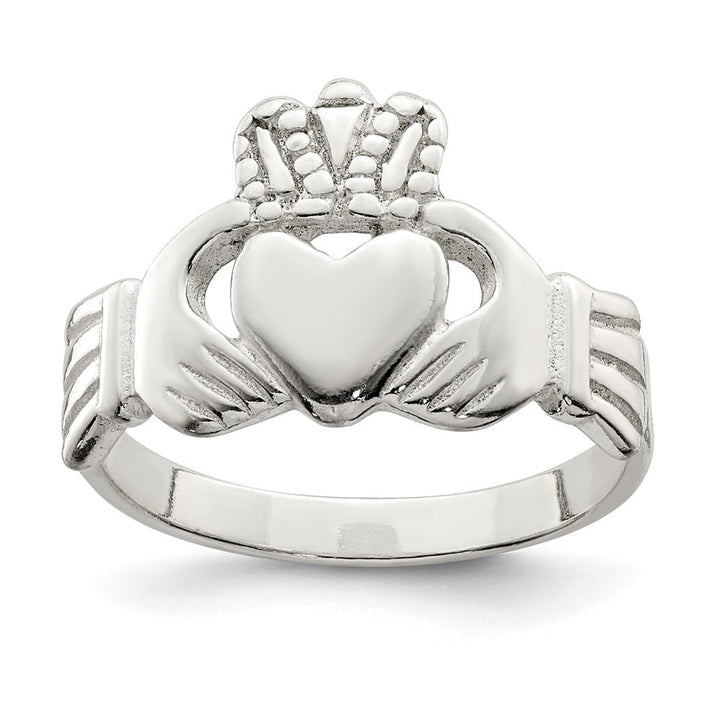 Sterling Silver 2 mm 3.50 g Claddagh Ring