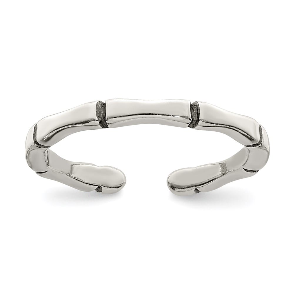 Sterling Silver 2 mm Solid Toe Ring
