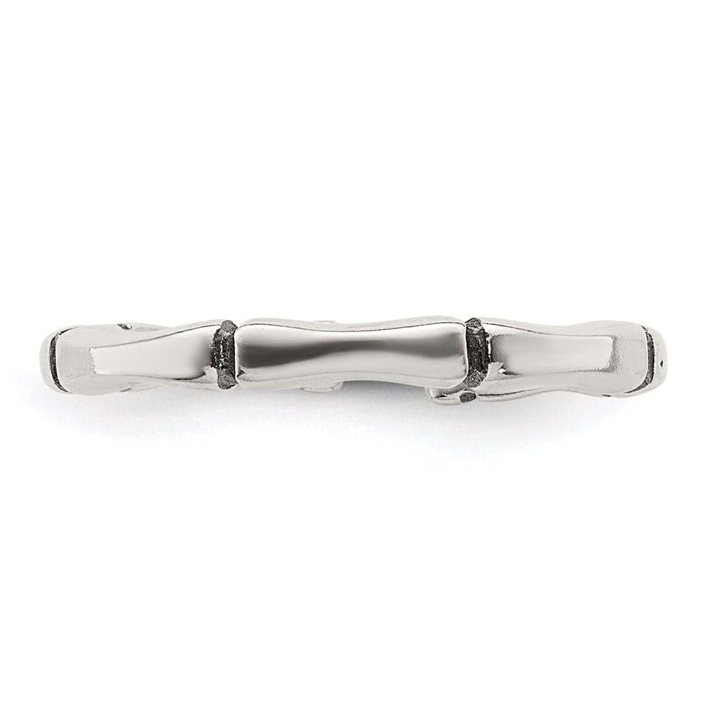 Sterling Silver 2 mm Solid Toe Ring