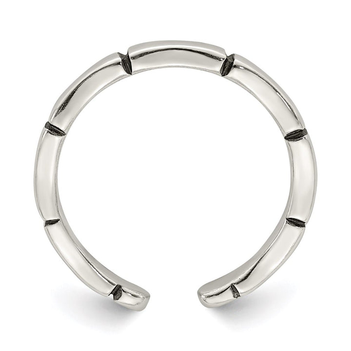 Sterling Silver 2 mm Solid Toe Ring