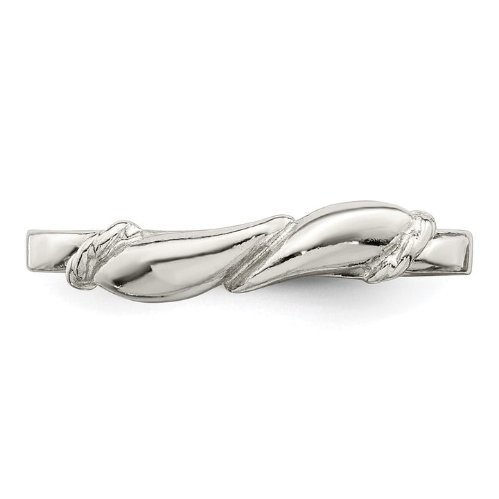 Sterling Silver 2 mm Swirl Ring