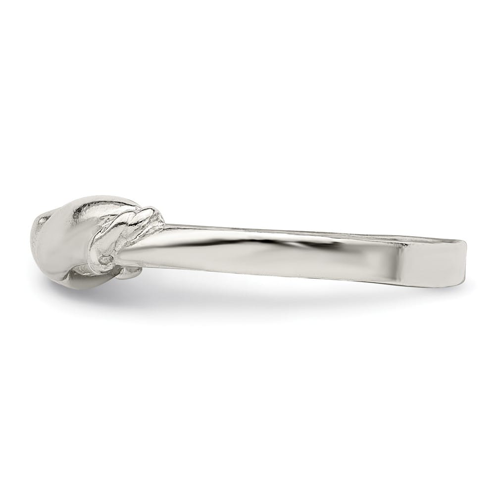 Sterling Silver 2 mm Swirl Ring