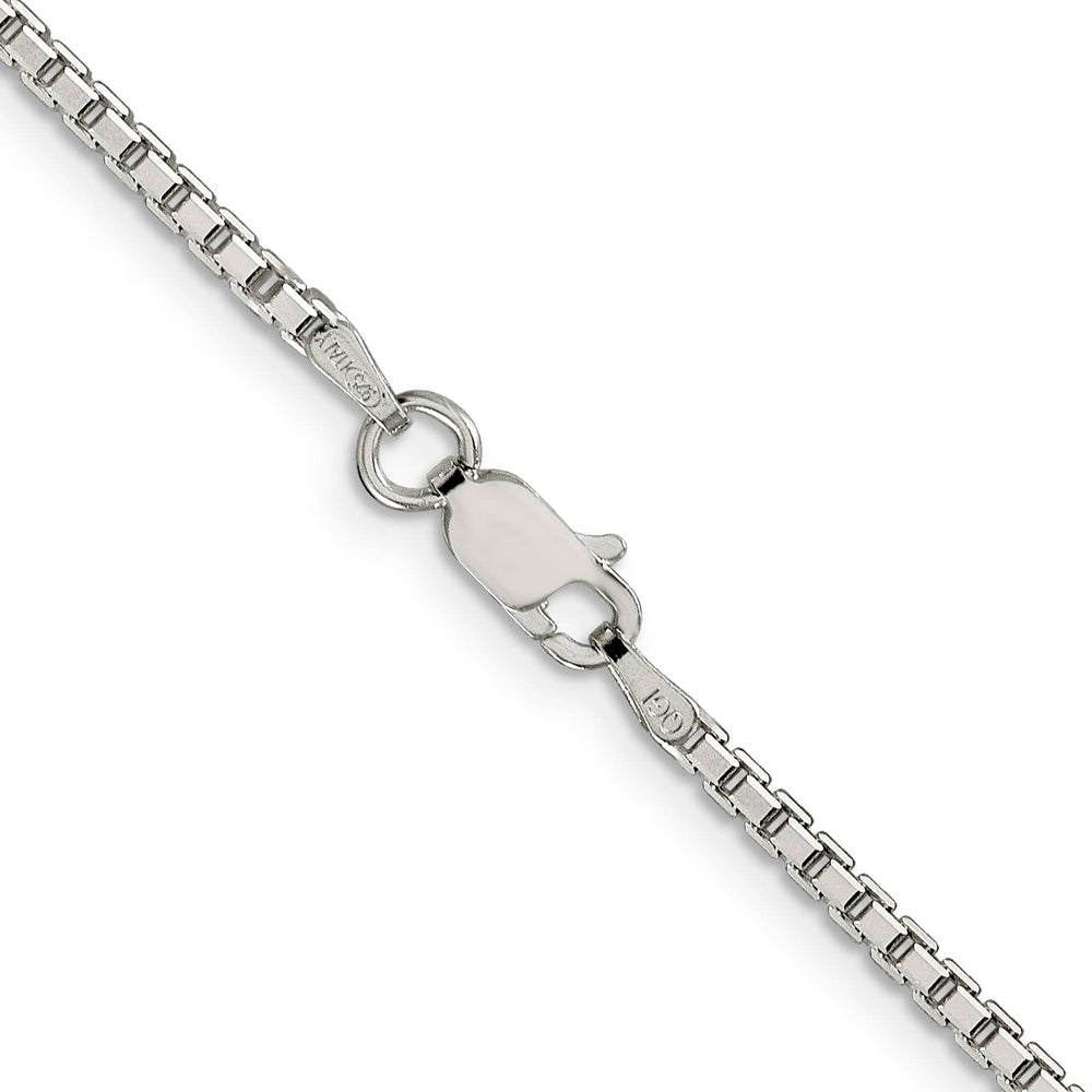 Sterling Silver 2mm 8 Sided Box Chain 26 Inch