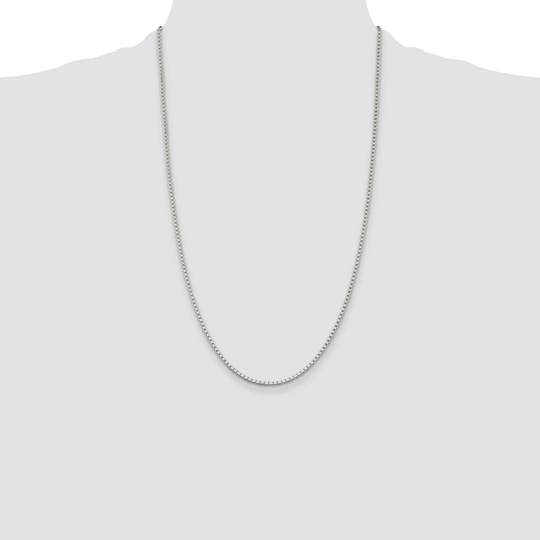 Sterling Silver 2mm Box Chain