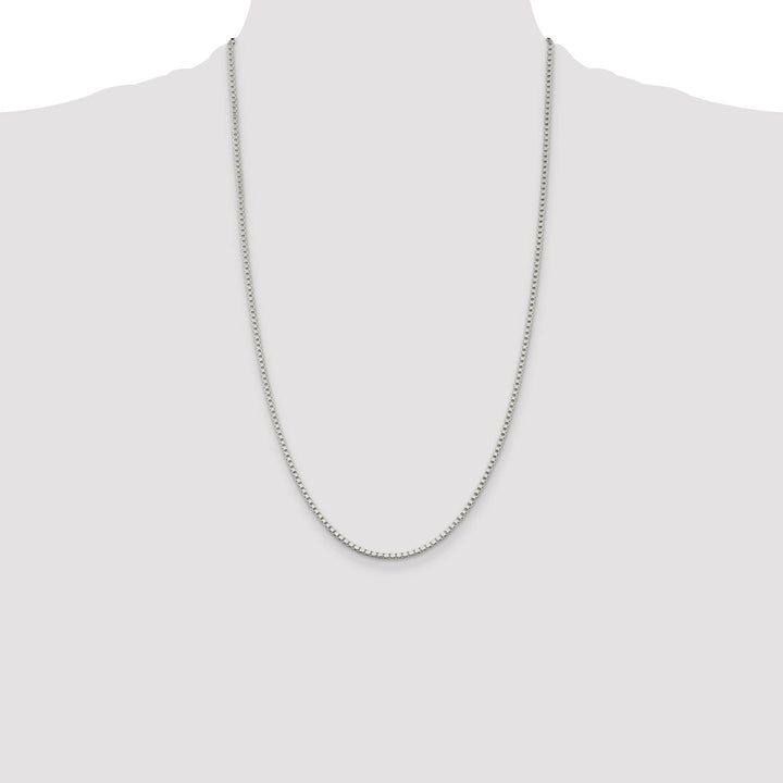 Sterling Silver 2mm Box Chain