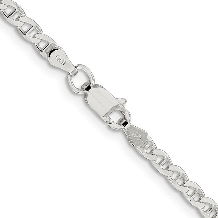 Sterling Silver 3.15mm D.C. Flat Anchor Curb Chain