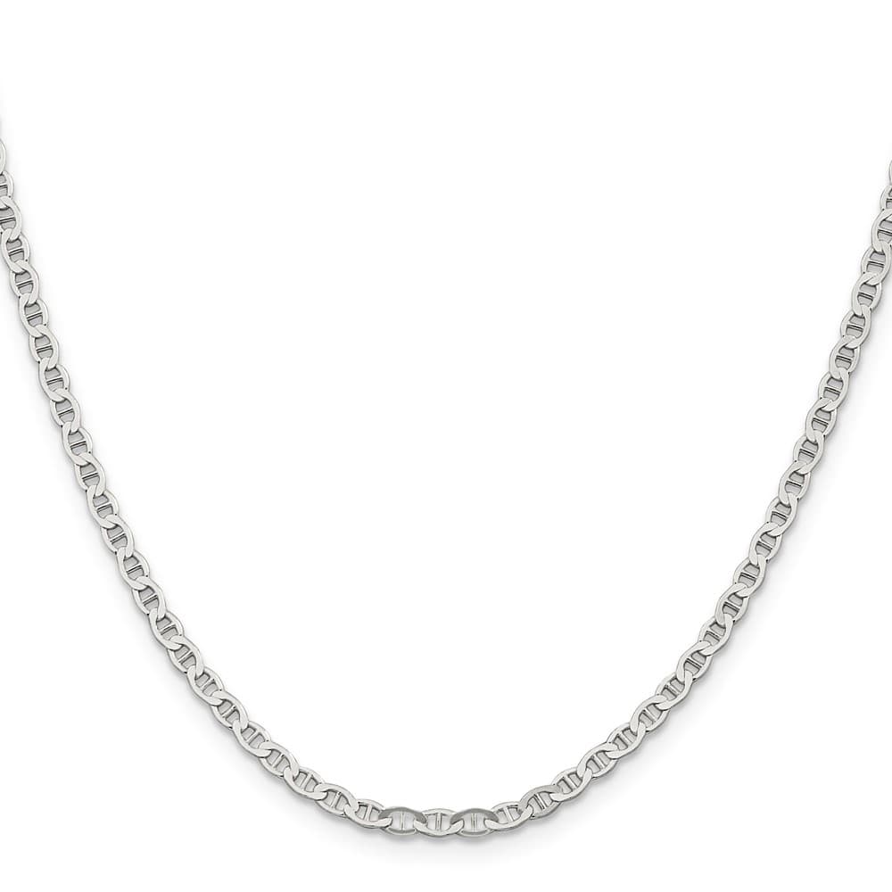 Sterling Silver 3.1mm Flat Anchor Chain